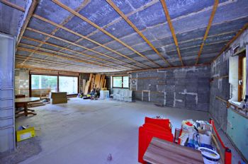  Rohbau für die Wohnung 6 